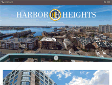 Tablet Screenshot of harborheights.net
